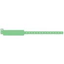 WRISTBAND VINYL 12 ADULTWRITE-ON GRN 500/BX