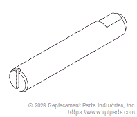 RPI PCP677 Tie Bar Pivot Pin
