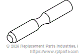 RPI PCP678 Knuckle Pivot Pin 