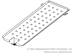 RPI PCR188 Tray Rest & Support Assembly