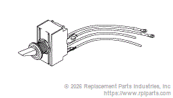 RPI PCS643 Power Switch Assembly