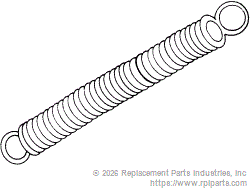 RPI PCS659 Counter Balance Spring 
