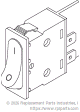 RPI PCS735 A/C Power Switch 