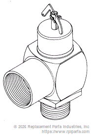 RPI PCV109 Pressure Relief Valve 