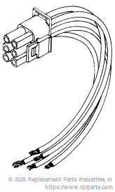 RPI PCW068 Controller Board Wire Harness 