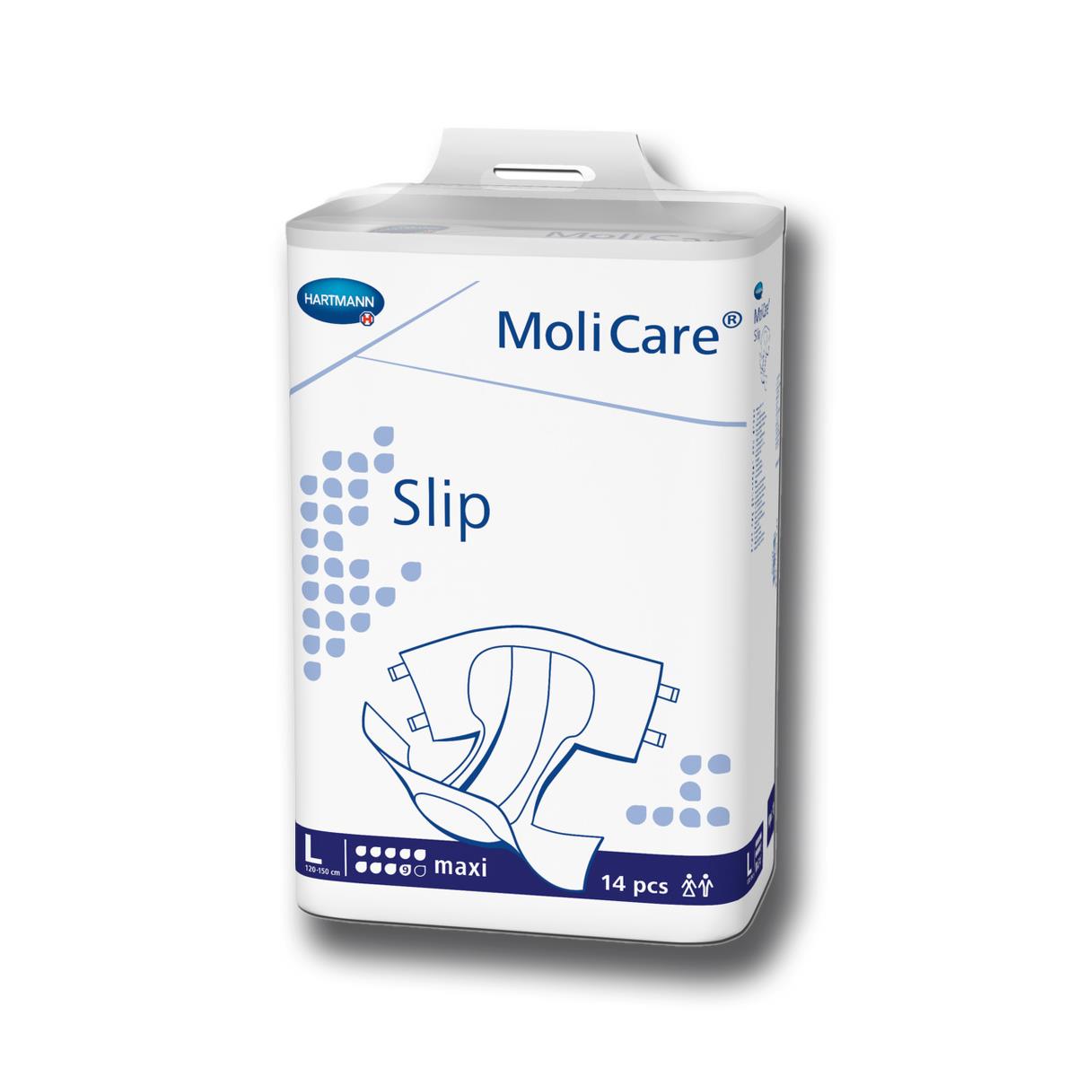 Medline Incontinence Brief MoliCare Slip Maxi Adult Large Unisex Disposable Heavy Absorbency (PHT165533 / CS) 