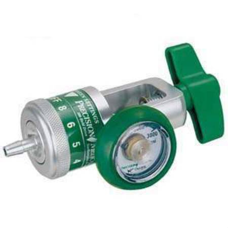 Oxygen Regulator Easy Dial Reg Adjustable 0 - 8 LPM Barb Outlet CGA-870 (Each)