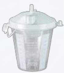 Suction Canister Precision Medical 2000 mL Pour Lid 