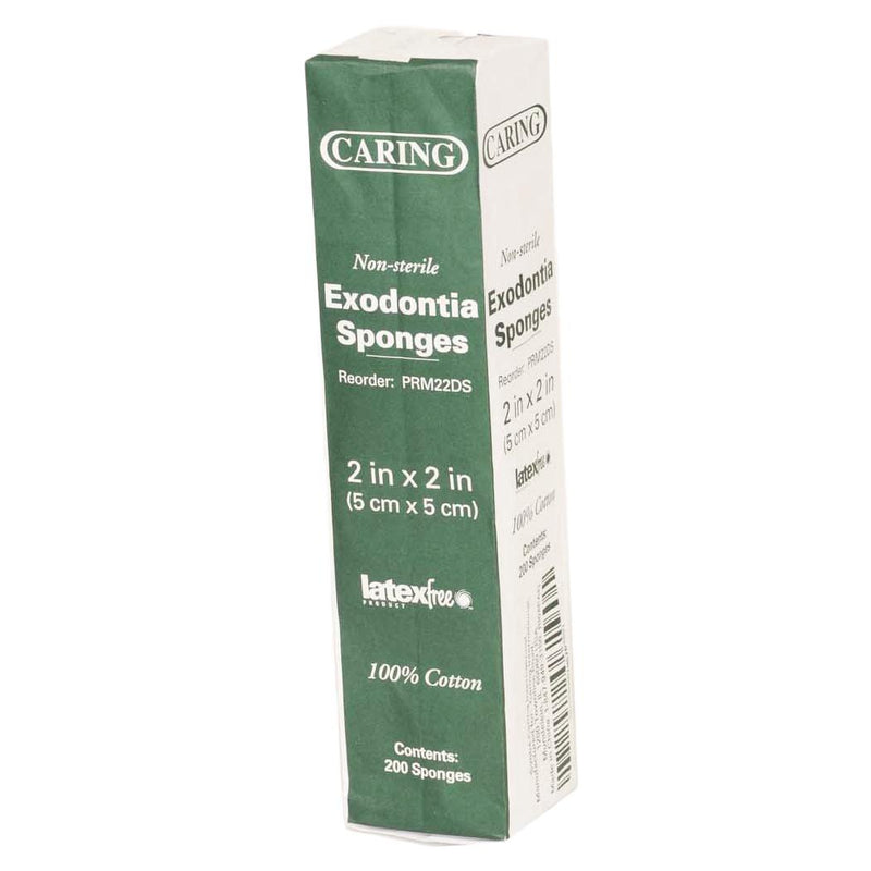 Cotton Filled Gauze Sponge Medline Essentials 2 X 2 Inch NonSterile 200 per Pack (25/CS)