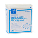 Medline Sterile Gauze Sponge, 4 x 4 Inch, 12-Ply (600/CS)
