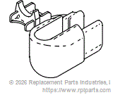 RPI RPB167 Strain Relief Bushing