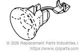 RPI RPB169 Strain Relief Bushing 