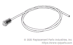 RPI RPB796 Flexible Tube Brush (7/8")