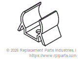 RPI RPC283 Hose Clip 