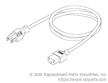 RPI RPC895 Power Cord 
