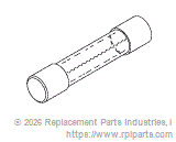 RPI RPF051 Fuse (5A, 250V) - 1/4 X 1-1/4 - Fast Acting 