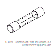 RPI RPF073 Fuse (1-1/4A, 250V) - 1/4 X 1-1/4 - Fast Acting 