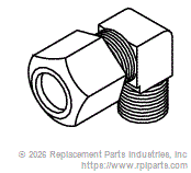 RPI RPF232 Male Elbow (5/16") 