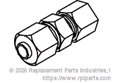 RPI RPF379 Union Fitting (Compress-Align 1/8")