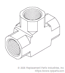 RPI RPF690 Tee Fitting