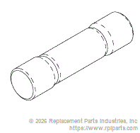RPI RPF764 Fuse (15A) - 13/32 X 1-1/2 - Fast Acting 