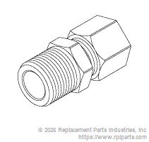 RPI RPF827 Male Connector
