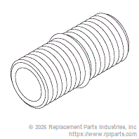 RPI RPF884 Adaptor (1/8" Mpt X 1/8" Mpt)