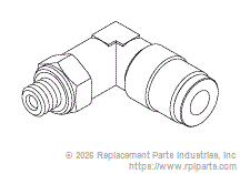 RPI RPF985 Swivel Elbow (5/32" Push-In X
