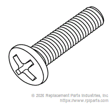 RPI RPH101 Screw (6-32 X 1/2) 