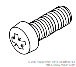 RPI RPH120 Metric Screw (M6 X 10) 