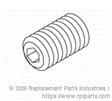 RPI RPH206 Socket Head Set Screw