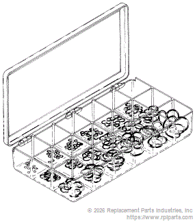 RPI RPK404 O-Ring Kit (18 Different Sizes)