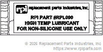 RPI RPL090 High Temp Lubricant 