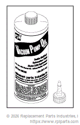 RPI RPL926 Vacuum Pump Oil (Adixen/Pfeiffer Pump)