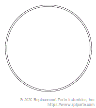 RPI RPO848 O-Ring (Rib Cover Gasket)