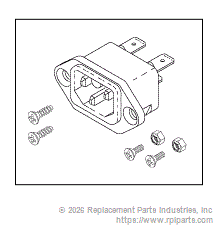 RPI RPR710 Ac Inlet Receptacle 