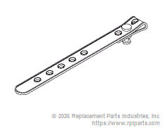 RPI RPS672 Cord Strap (White 6")