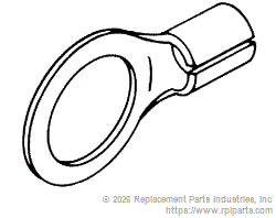 RPI RPT024 5/16” Ring Terminal (High Temperature)