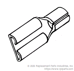 RPI RPT074 Push-On, Female (High Temperature) 