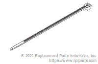 RPI RPT083 Cable Tie (4" White)