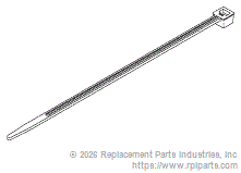 RPI RPT085 Cable Tie (8” Black)
