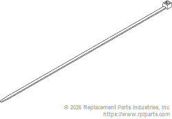RPI RPT398 Cable Tie (12” Gray)