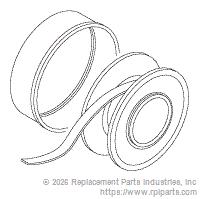 RPI RPT579 1/4" Teflon Thread Sealing Tape