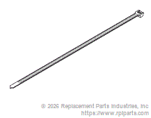 RPI RPT816 Cable Tie (14" Black) 