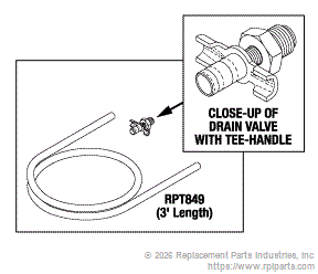 RPI RPV841 Drain Valve 