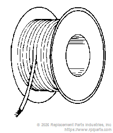 RPI RPW076 High Temperature Wire (#14 Awg, Red)