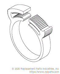 RPI RXC022 Kwik Clamp (1.26" - 1.37" Dia)