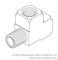 RPI RXF030 Street Tee (1/4" Npt) 