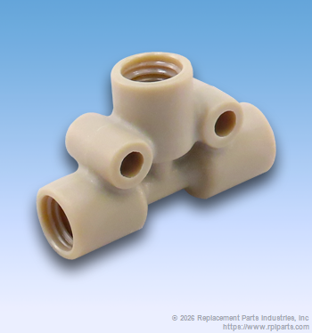 RPI RXF075 Tee (1/8" Od Tubing) 