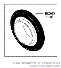 RPI RXR042 Centering Ring (16Kf) 